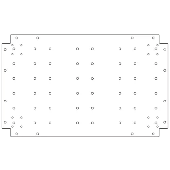 Cinkuoto plieno Fenéklemez - 50 x 80 cm