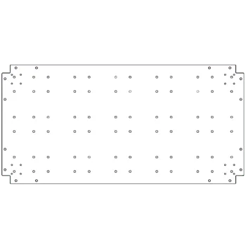 Cinkuoto plieno Fenéklemez - 60 x 120 cm