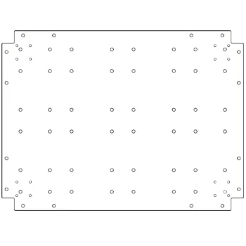 Cinkuoto plieno Fenéklemez - 60 x 80 cm