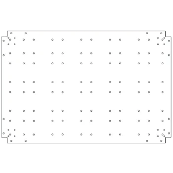 Cinkuoto plieno Fenéklemez - 80 x 120 cm