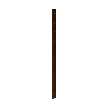Corten plieno lauko vazonas - Kampinis elementas 30° - 100 cm