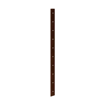 Corten plieno lauko vazonas - Kampinis elementas 45° - 100 cm