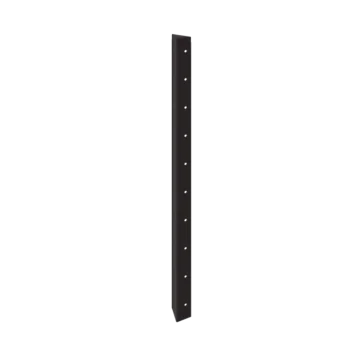 Plieninis lauko vazonas - Kampinis elementas 90° - 100 cm - RAL7016 matinė (antracito pilka)