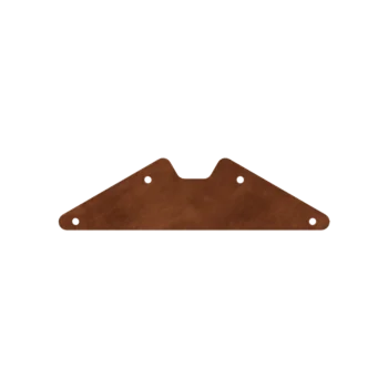 Corten plieno lauko vazonas - Tvirtinimo plokštelė - 120°