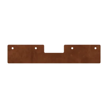 Corten plieno lauko vazonas - Tvirtinimo plokštelė - 180°
