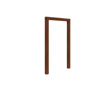 Corten plieno pergola - Tiesus - 150 x 230 cm - Be betono pado
