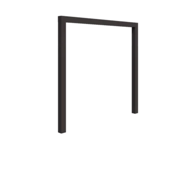 Plieninė pergola - Tiesus - 250 x 230 cm - kita RAL spalva - Be betono pado