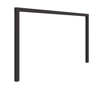 Plieninė pergola - Tiesus - 400 x 230 cm - kita RAL spalva - Be betono pado