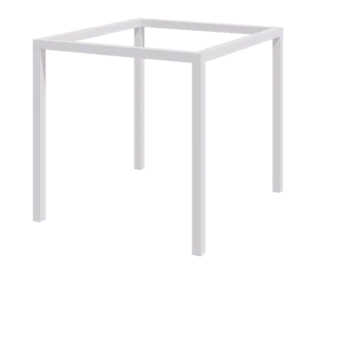 Plieninė pergola - Kvadratas - 274 x 250 x 230 cm - RAL9010 matinė (balta) - Be betono pado