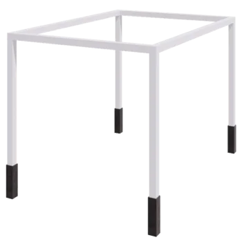 Plieninė pergola - Stačiakampis - 424 x 300 x 230 cm - RAL9010 matinė (balta) - Su betono padu