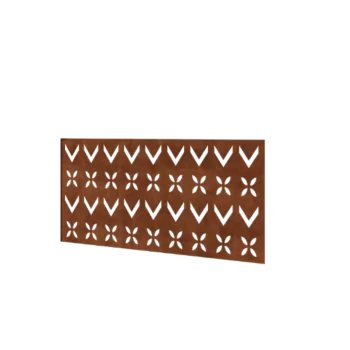 Corten plieno tvora H - Panel V - 120 x 63,3 cm