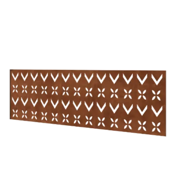 Corten plieno tvora H - Panel V - 180 x 63,3 cm