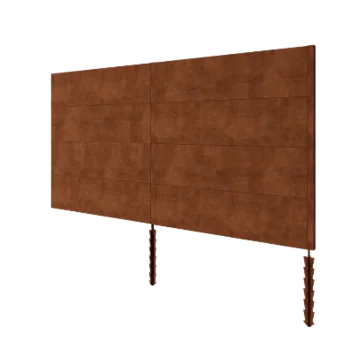 Corten plieno tvora H4 - Pilnas komplektas - 372 x 6 x 190 cm