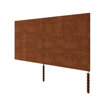 Corten plieno tvora H3 - Pilnas komplektas - 372 x 6 x 190 cm