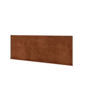 Corten plieno dekoratyvinė tvora V - panel - 149 x 3 x 60 cm