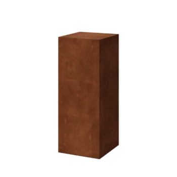 Corten plieno pjedestalas - Ohio - 40 x 40 x 100 cm