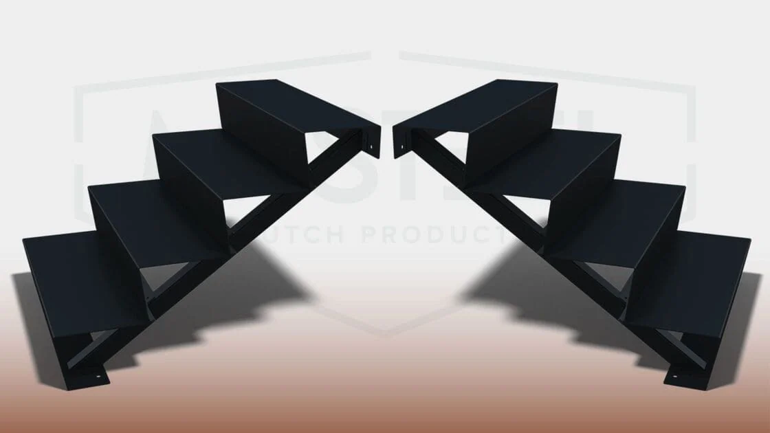 Kaip įrengti plieninę sodo laiptinę?