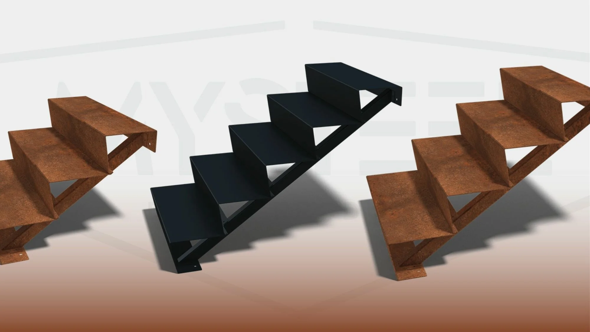 Kaip turiu prižiūrėti savo plienines sodo laiptus?